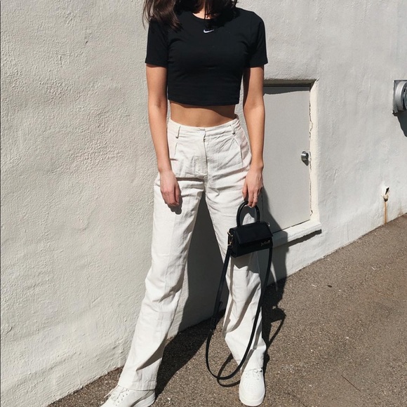 Jeu Illimité Black Leather Cherie Mini Top Handle Crossbody Purse Shoulder Bag - Picture 13 of 14